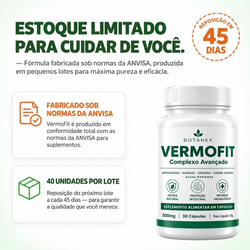 Estoque limitado para cuidar de você